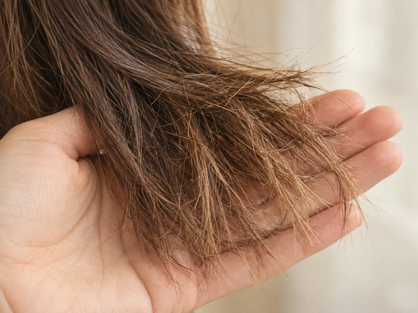 Strapaziertes Haar
